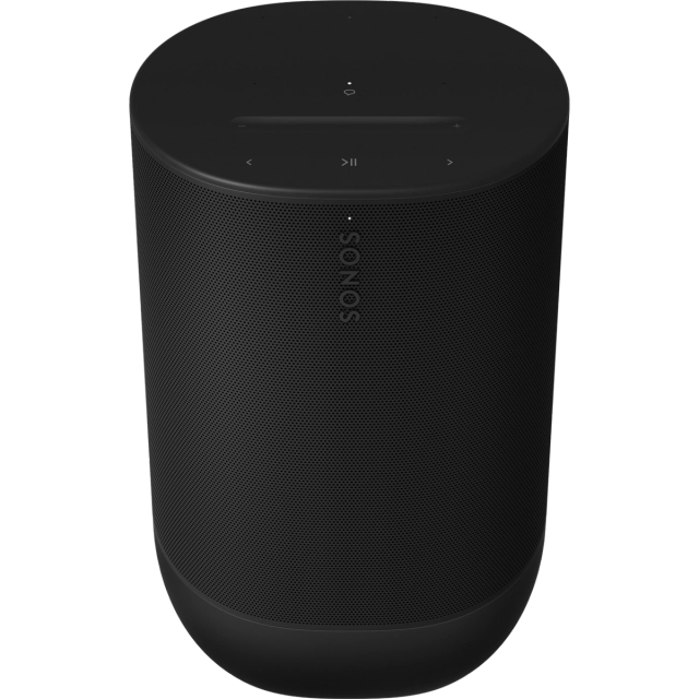 Sonos Move 2 - Black - Wireless Portable Bluetooth Speaker (Black)