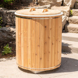 The Arctic Plunge Tub - Knotty Red Cedar
