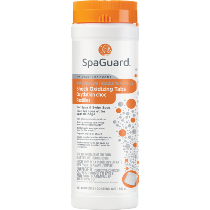 SpaGuard Rapid Dissolve Shock Oxidizing Tabs™ (567 gram)
