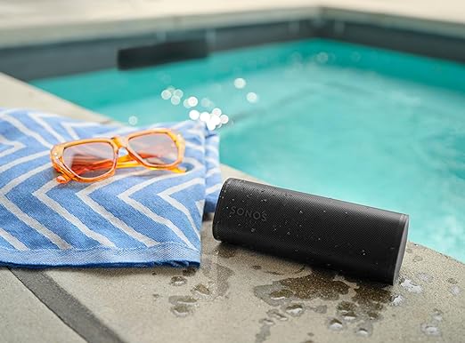 Sonos Roam 2 Waterproof Bluetooth Wireless Speaker - Black