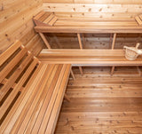 Dundalk 8x8 (244x244cm) POD Sauna -Knotty Cedar
