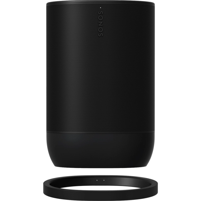 Sonos Move 2 - Black - Wireless Portable Bluetooth Speaker (Black)