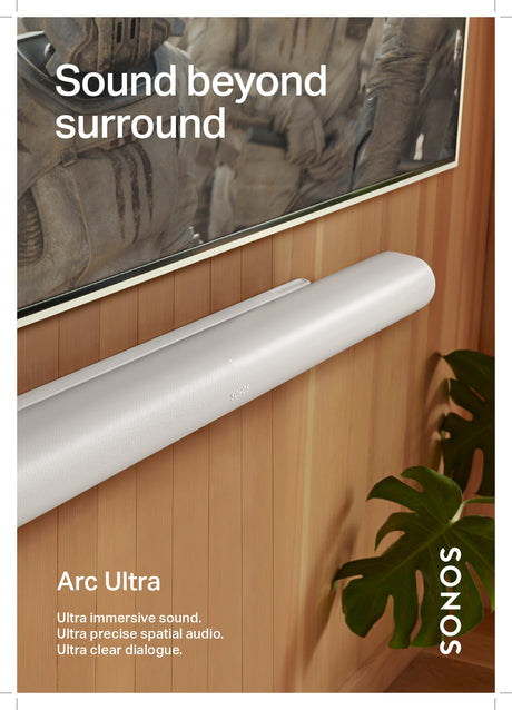 Arc Ultra Premium Smart Soundbar (White)