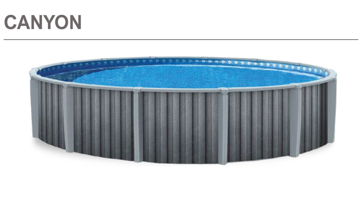 27' Asahi Canyon Resin Above-Ground Pool Kit
