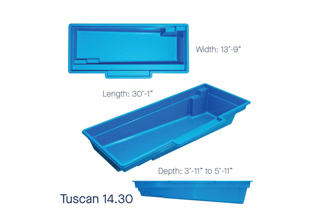 Tuscan 14.30 (14' x 30')