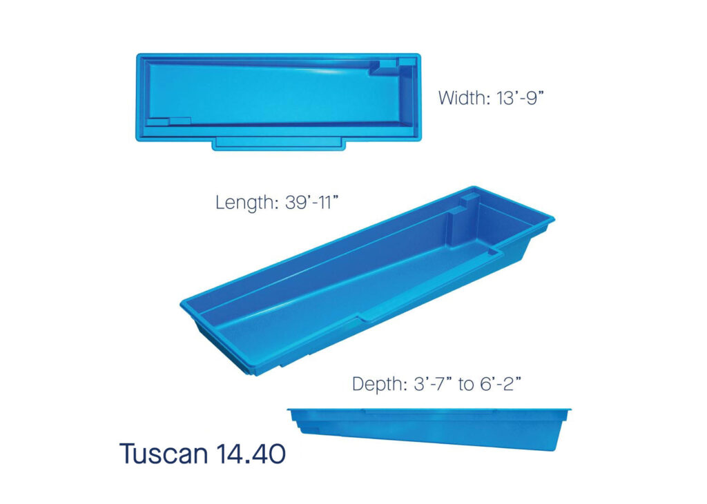 Tuscan 14.40 (14' x 40')