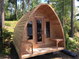 Dundalk 8x8 (244x244cm) POD Sauna -Knotty Cedar